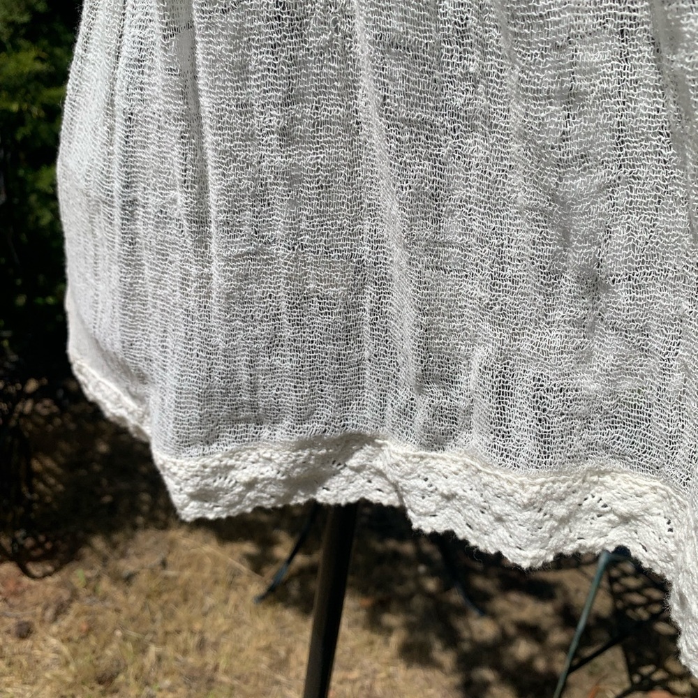 Denim & Supply Ralph Lauren gauzy  upcycled by kreativekristen Tank Top, HP25 - Picture 7 of 11